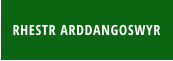 RHESTR ARDDANGOSWYR